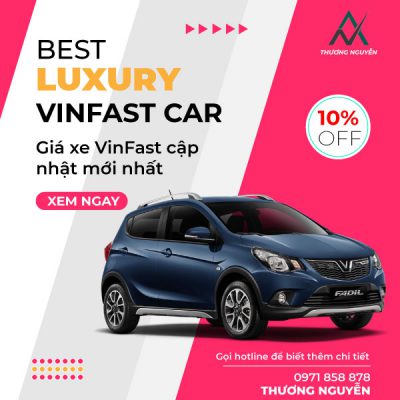 Giá xe vinfast fadil lăn bánh