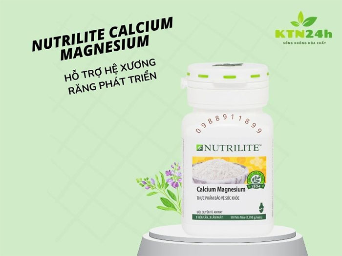 Canxi hữu cơ Amway Nutrilite Calcium Magnesium